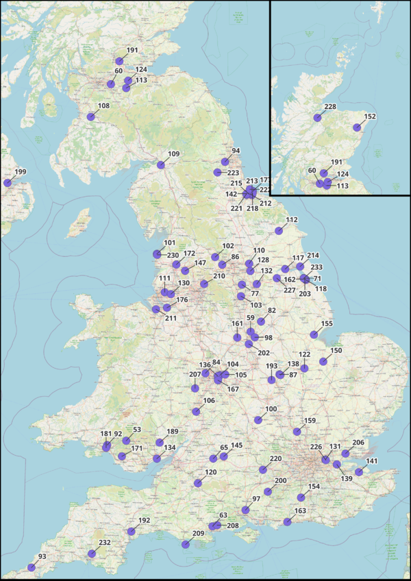 EfW Sites within UK in Planning