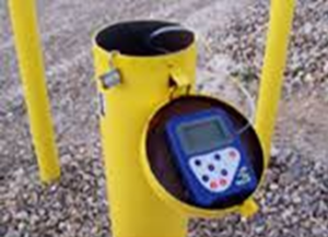 Monitoring single gas well head