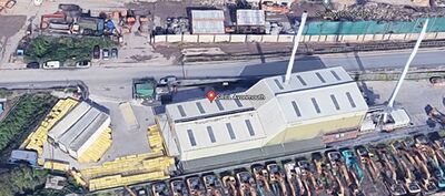 Avonmouth Clinical Incinerator and Transfer Site - SRCL - Captured fro google Earth view June 21, all rights reserved